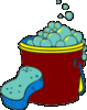 Bucket and sponge
